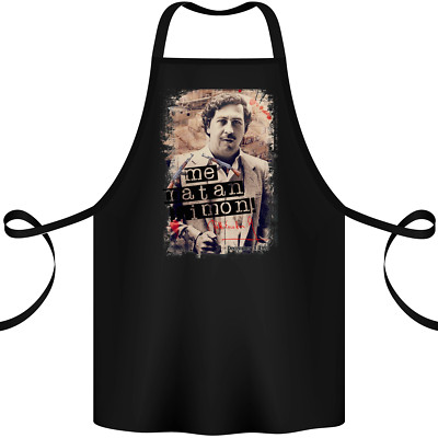Pablo Escobar Me Matan Limon Baumwollschürze 100% Bio