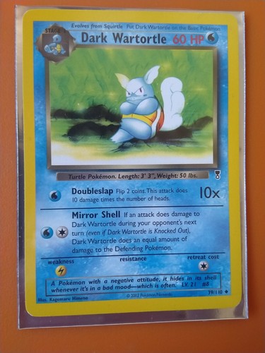 Pokemon Tcg Dark Wartortle Card - Bild 1 von 8