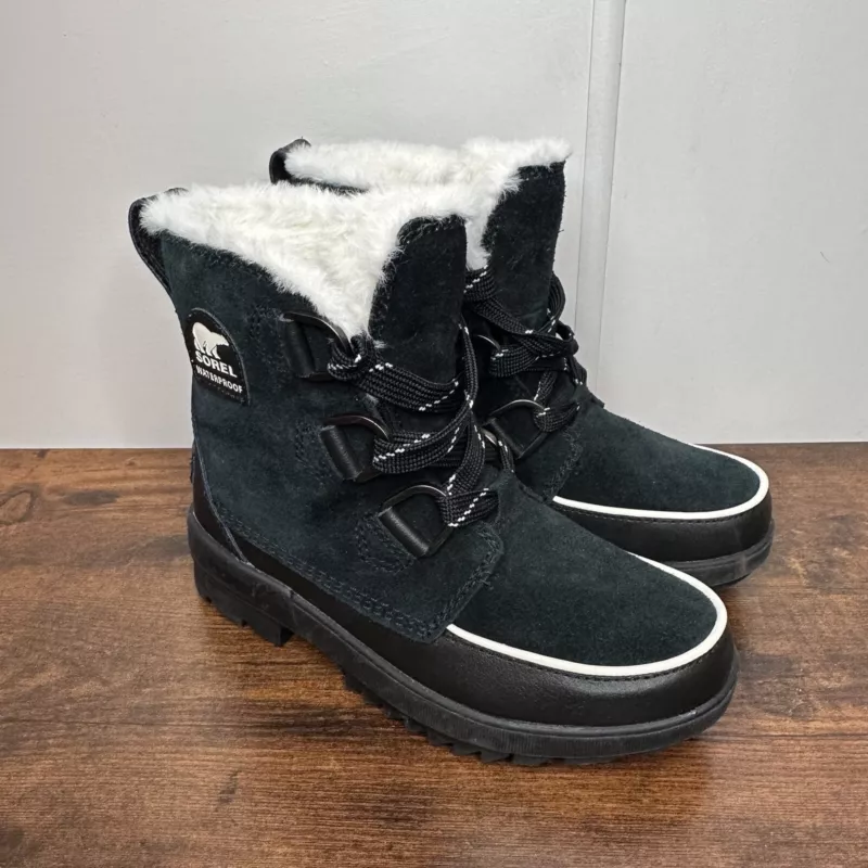 sorel tivoli iv waterproof insulated faux fur out dry boots