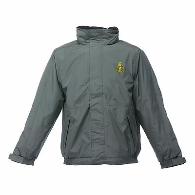 OFFICIAL Queens Royal Irish Hussars Waterproof Regatta Jacket Fleece lined