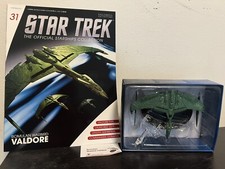 Eaglemoss Star Trek Starships #31 Romulan Valdore - Includes Magazine