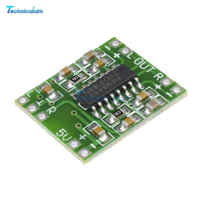10PCS Mini PAM8403 DC 5V Audio Amplifier Board Class D USB Power Module 2*3W