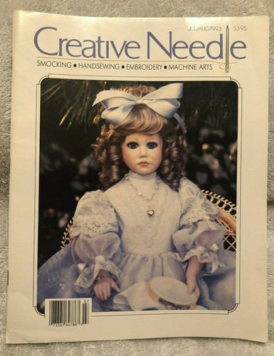 Creative Needle Magazine- July/August 1993 w/ Pattern Included as Pictured