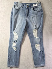 REWASH Vintage Stretch Jeans Super High Rise Blue Women's Size 9/29 NEW