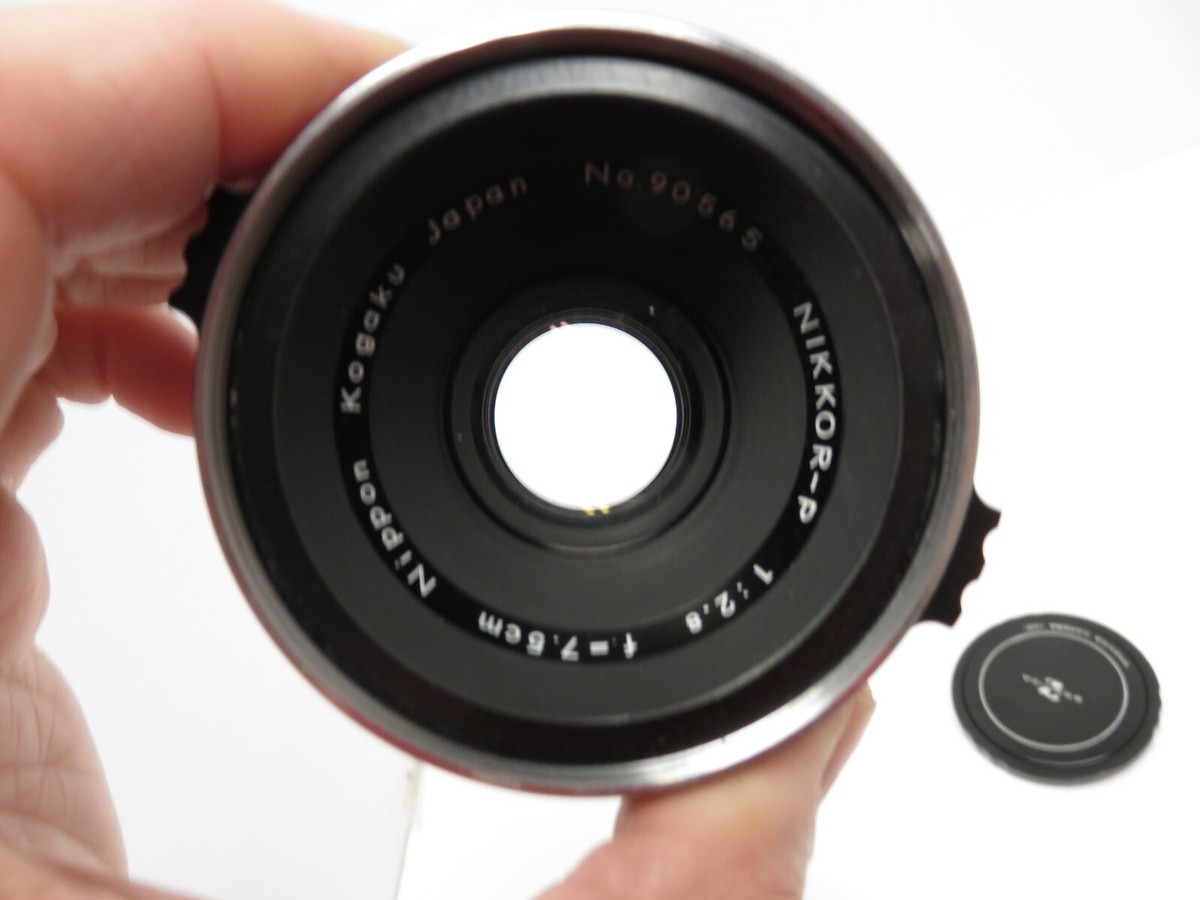 SUPERB Nikon Nikkor-P 7.5cm 75mm F/2.8 Lens For Bronica | eBay