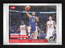 Stephen Curry 2021-22 Donruss #18 Franchise Features Golden State Warriors