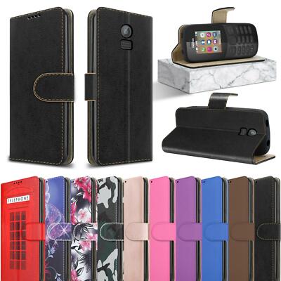 Custodia a portafoglio per Nokia C22/C32, in pelle PU 3D
