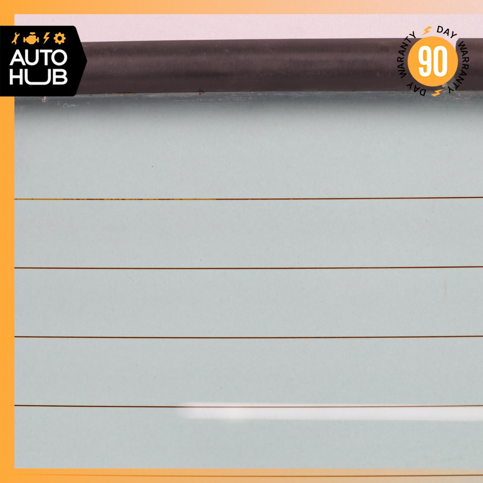 00-04 Aston Martin DB7 Vantage Rear Back Convertible Soft Top Window Glass 20k