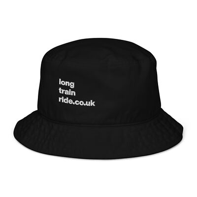 Long Train Ride Organic bucket hat