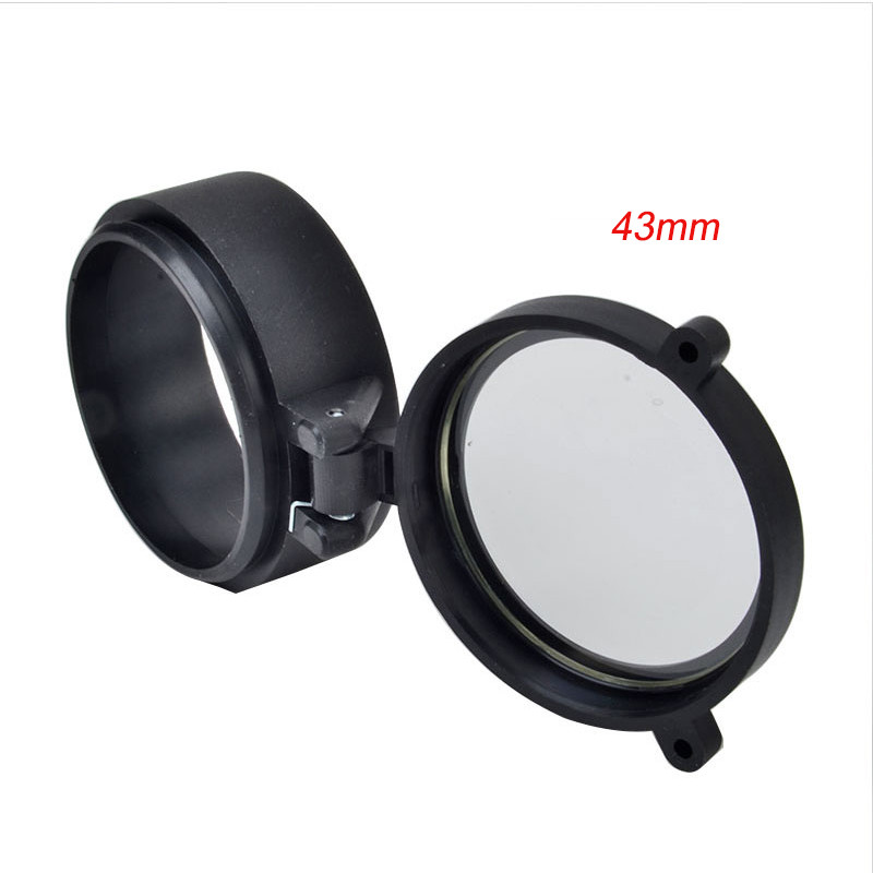 Scope Lens Cover Flip Up Objective Eye Protector Lid for Rifle Scope Caliber - Bild 18 von 42