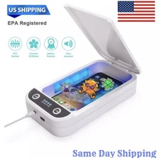 UV Cell Phone Sterilizer Sanitizer Box + Diffuser (Voice Feedback)