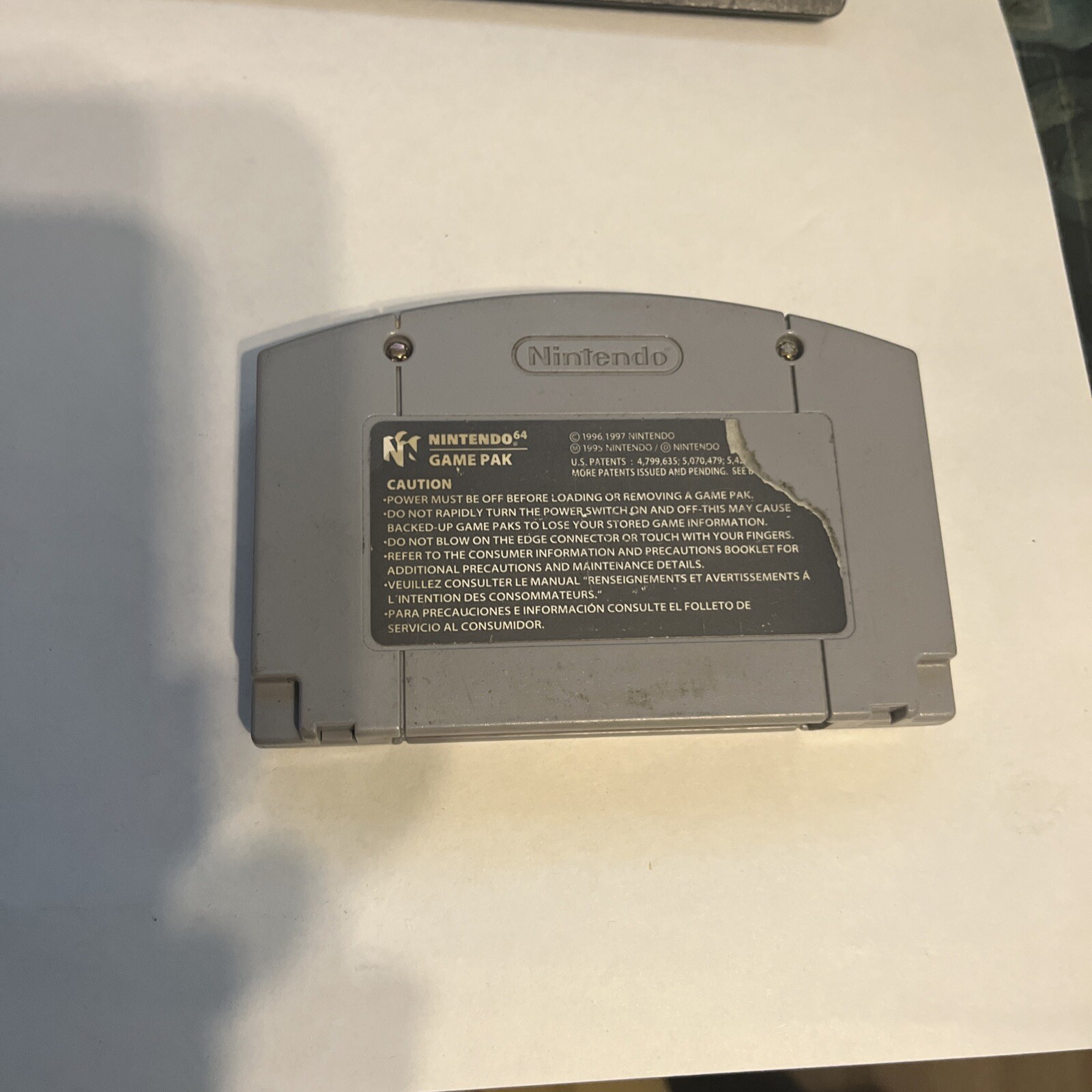 Wave Race 64 (Nintendo 64, 1996) N64 カートのみ本物テスト済み-