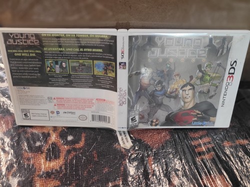 Young Justice Legacy Nintendo 3DS CIB EN/FR/ESP Tested Free Shipping in Canada!