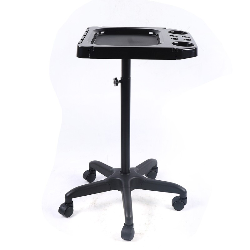 Salon Rolling Tray Cart+Wheel Hairdressing Tool Hair Stylist Storage Trolley NEW