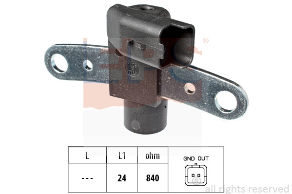 EPS Impulsgeber Kurbelwelle FüR Renault Kangoo Nissan Kubistar Kasten Micra III-image