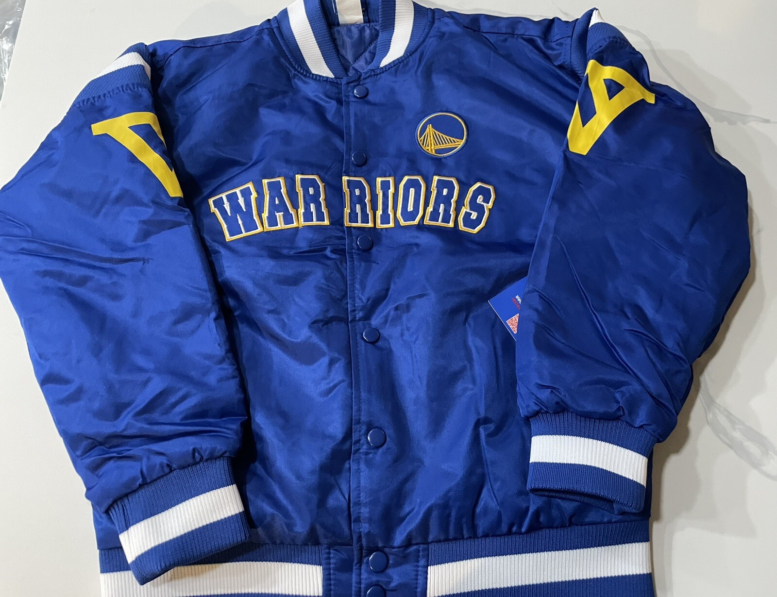 Golden State Warriors Youth Jacket (Large 14-16) Retails For $145