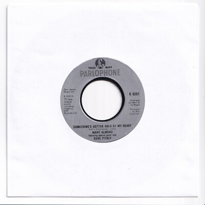 (AI166) Marc Almond & Gene Pitney, Something's Gotten Hold - 1988 - 7 inch vinyl