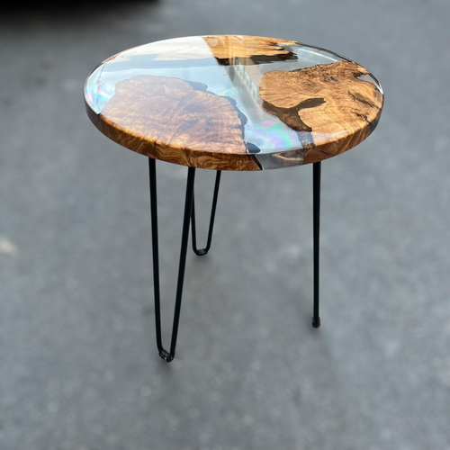 Resin Coffee Table,Epoxy Coffee Table,Coffee table,Olive Wood Coffee Table top - Picture 7 of 9