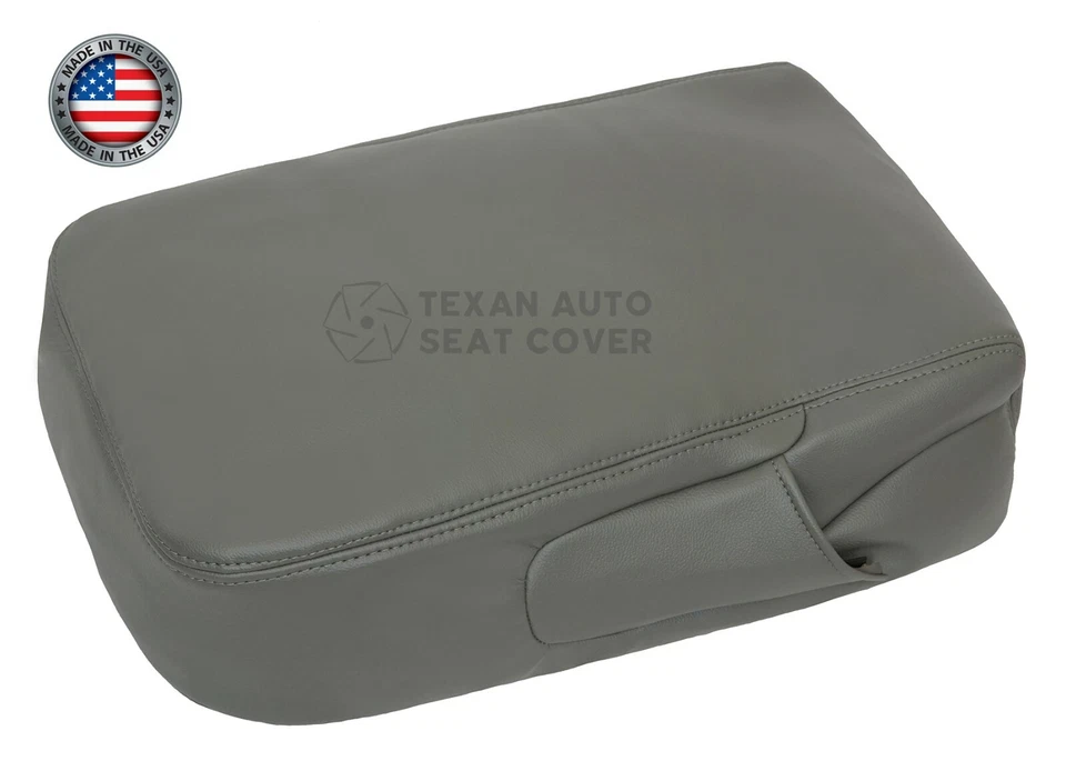 07 08 09 Chevy Silverado 2500HD Work Truck Center Console Replacement Cover Gray - Image 3 of 4