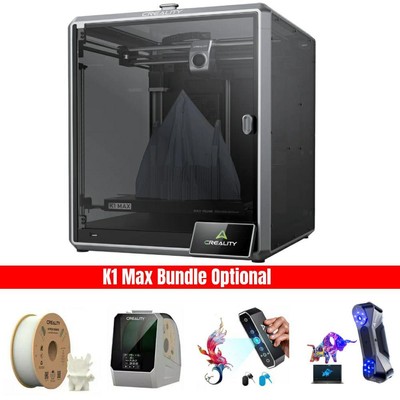 Creality K1 Max 3D Printer, 600mm/s High-Speed w/Auto Leveling Smart AI Function