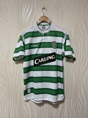サッカー ユニフォーム　セルティック　アンブロ　2003-2004年　UMBRO CELTIC 2003 2004 HOME FOOTBALL SHIRT SOCCER JERSEY UMBRO sz