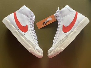 nike blazer mid vintage habanero red