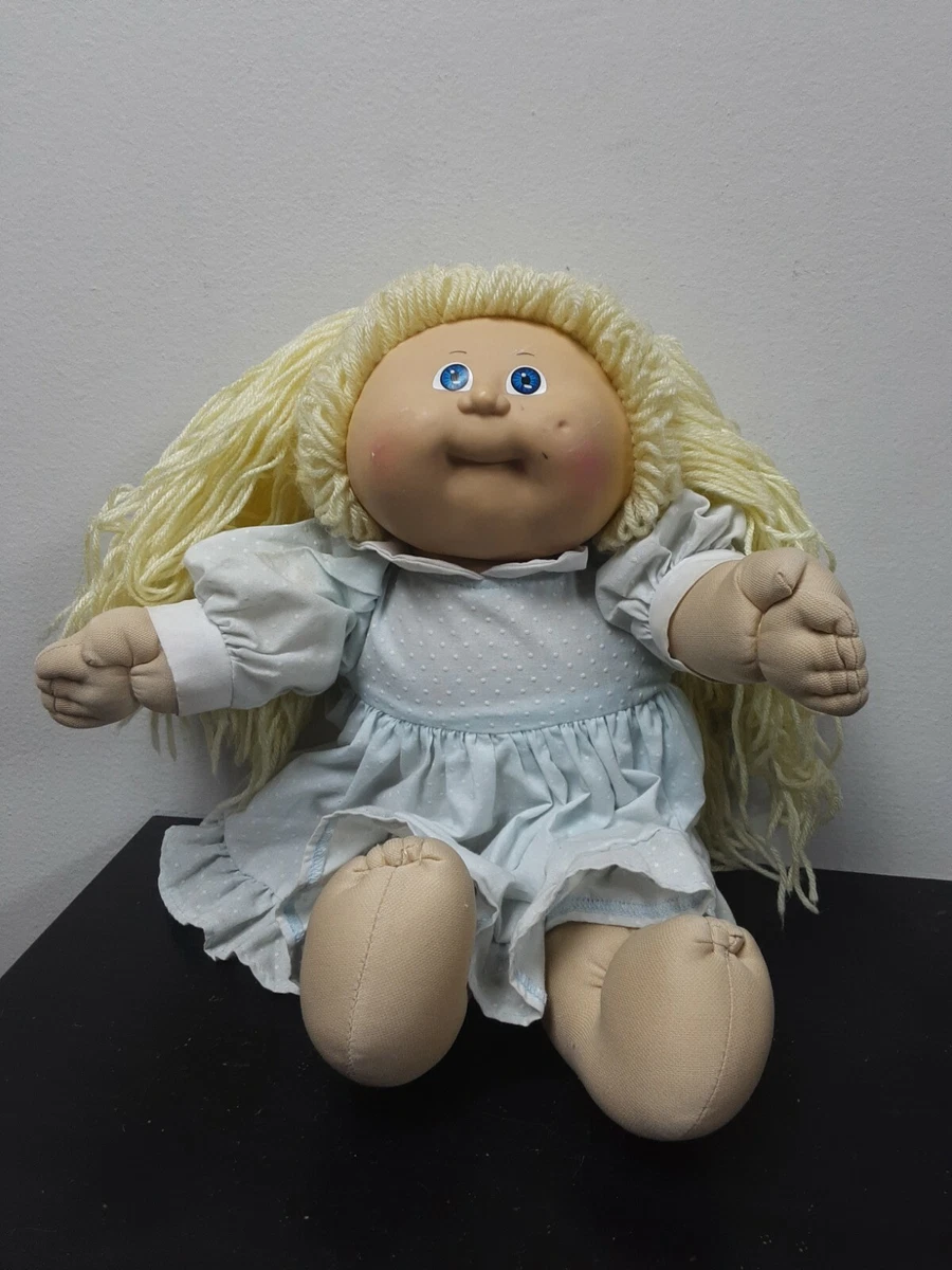 1978 1982 Xavier Roberts Cabbage Patch Kids Doll Blonde Blue Eyes