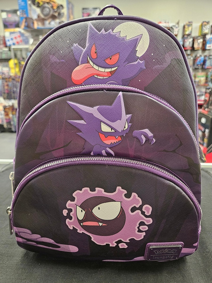 NEW Pokémon Ghastly Gengar Haunter Evolution Backpack Loungefly NEW Limited!