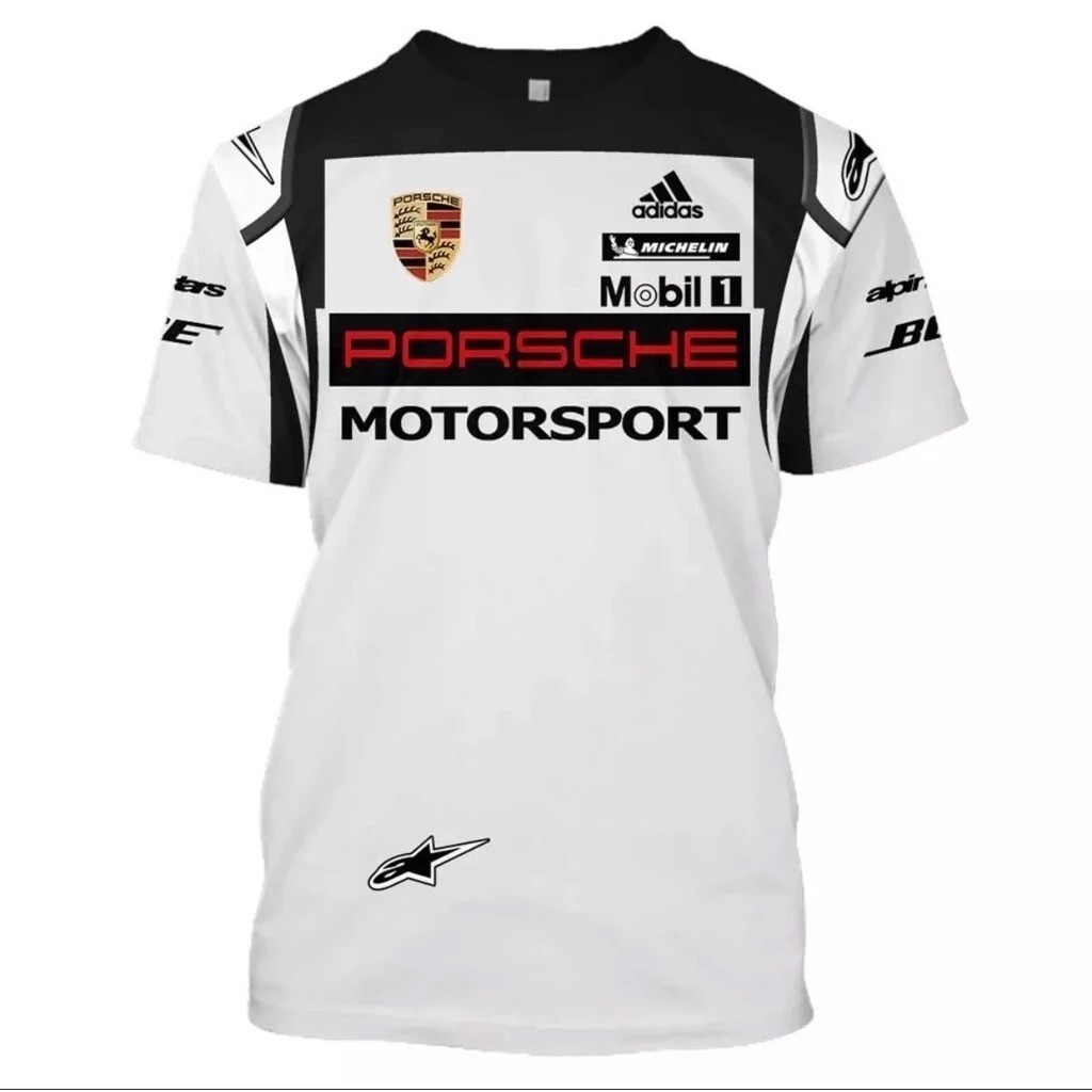 Porsche Racing Reprint F1 T-Shirt Motor Sport, For Unisex Fans, Full Size S-5XL