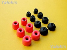 14pcs RDMF-BN Memory Foam Round Tips for Sennheiser Sport CX Plus Momentum 2