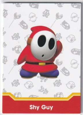 Panini Super Mario Trading Cards Karte Nr. 99 Enemy Card Shy Guy