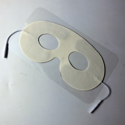 Almohadillas de masaje ocular de fibra de carbono de alta calidad autoadhesivas sin tejer con decenas - Imagen 4 de 10