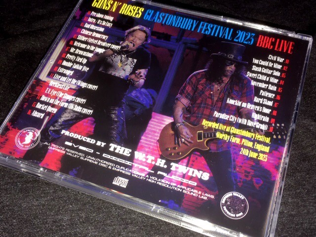 ◆ GUNS N'' ROSES / グラストンべリー 2023 (2CD) Guns N' Roses / Glastonbury Festival BBC Live UK 2023 (2CD