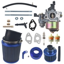62mm Blue Carburetor Air Filter Adapter For Honda GX160 GX200 Coleman CT200U