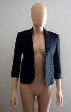 Fine Tailored Clothing 100% Wool Jacket Cropped Linea Giotto Italy Lv