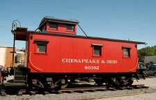 Chesapeake and Ohio (C&O) Caboose 90382