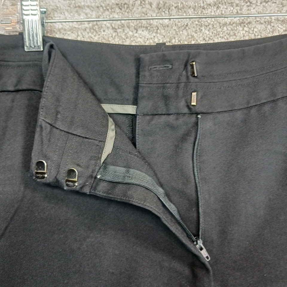 East 5th Dress Pants Womens Size 16 Black High Rise Flat Front Hook & Eye Zip - Image 4 of 4