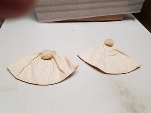 Lot of 2 Vintage Small Baby Caps