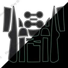 For Chevrolet Malibu 2016-2023 Non-Slip Cup Mat Gate Slot Pad Car Accessories