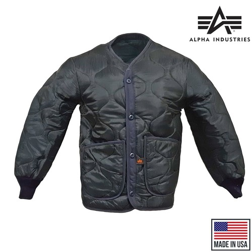 Giacca Alpha Industries Modello Ma-1 Zh Back Emb Colore Blu ALPHA - Foto 3