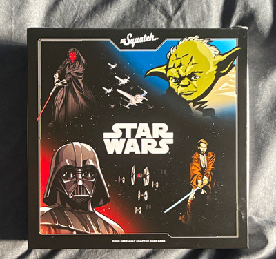 Dr. Squatch *selten* Star Wars Herren natürliche sortierte Seife Set Multipack 4 x 5 oz