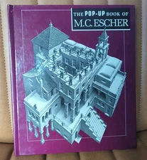 1991 The Pop-Up Book of M. C. Escher by M. C. Escher Hardcover Collectible