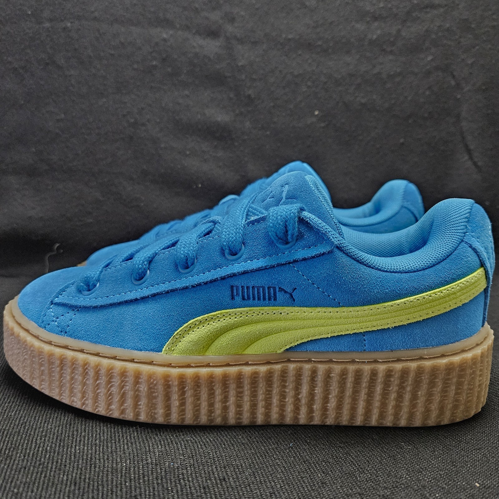 PUMA x Fenty Creeper Phatty Womens Casual Shoes, Blue Suede Size 5.5 thumbnail 2