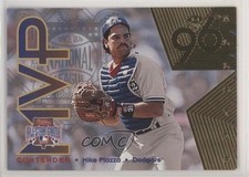 1996 Leaf MVP Contender Gold Mike Piazza #2 HOF 4xw