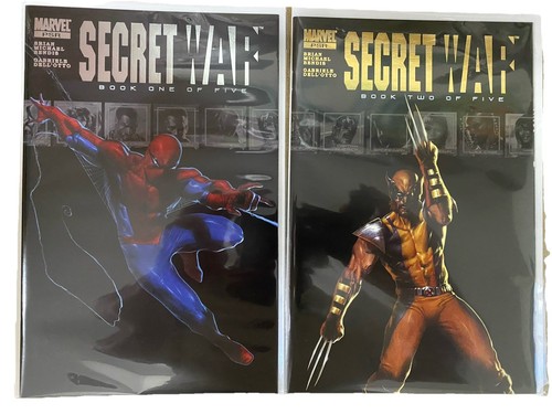 Secret Wars 1 3 5 6 10 (1984) & Secret War 1 2 3 4 5 (2004) FN-NM key Marvel - Picture 5 of 6