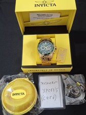 NEW INVICTA PRO DIVER 0075 CHRONOGRAPH WATCH ...