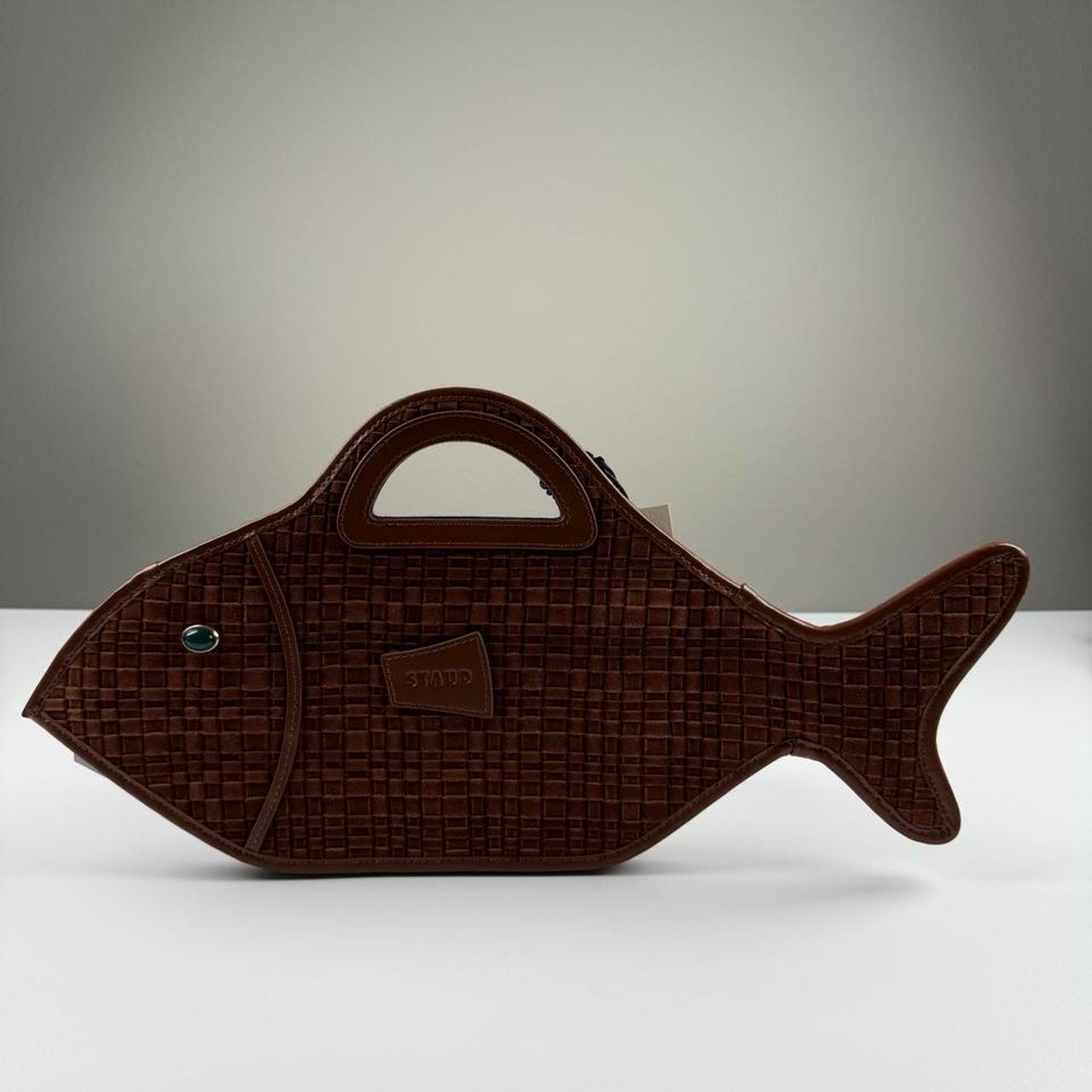 Staud Cleo Fish Bag in Tabac — image 8