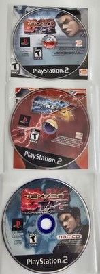 Tekken PS2 Bundle Tekken Tag Tournament & Tekken 4 Tested Disc Only Lot