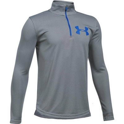 Under Armour UA Textured Tech 1/4 Zip Pullover Jacke Mantel Kinder Kind Junge