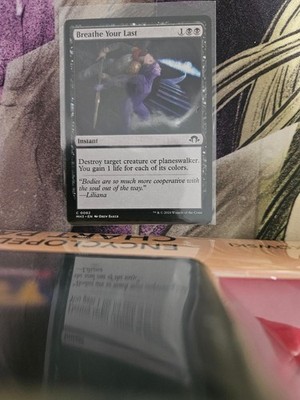 Breathe Your Last 82 Common Modern Horizons 3 Magic: The Gathering Near Mint